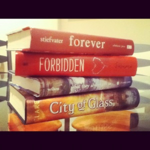 Some of my favorite books, that so happen to be young-adult.