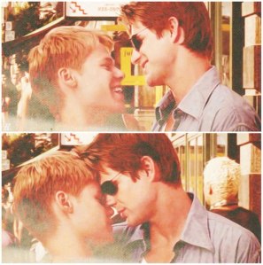It's Valentine's Day, AKA, Brian Kinney and Justin Taylor appreciation day. Now that Queer as Folk is on Netflix, there's no excuse not to watch it! Image via vampireparker.tumblr.com